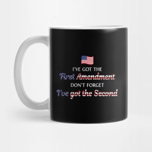 First & Second Amendment Mug